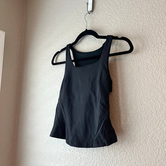 Lululemon InStill Tank Racerback Shelf Bra Padded Black 2 - Picture 4 of 8